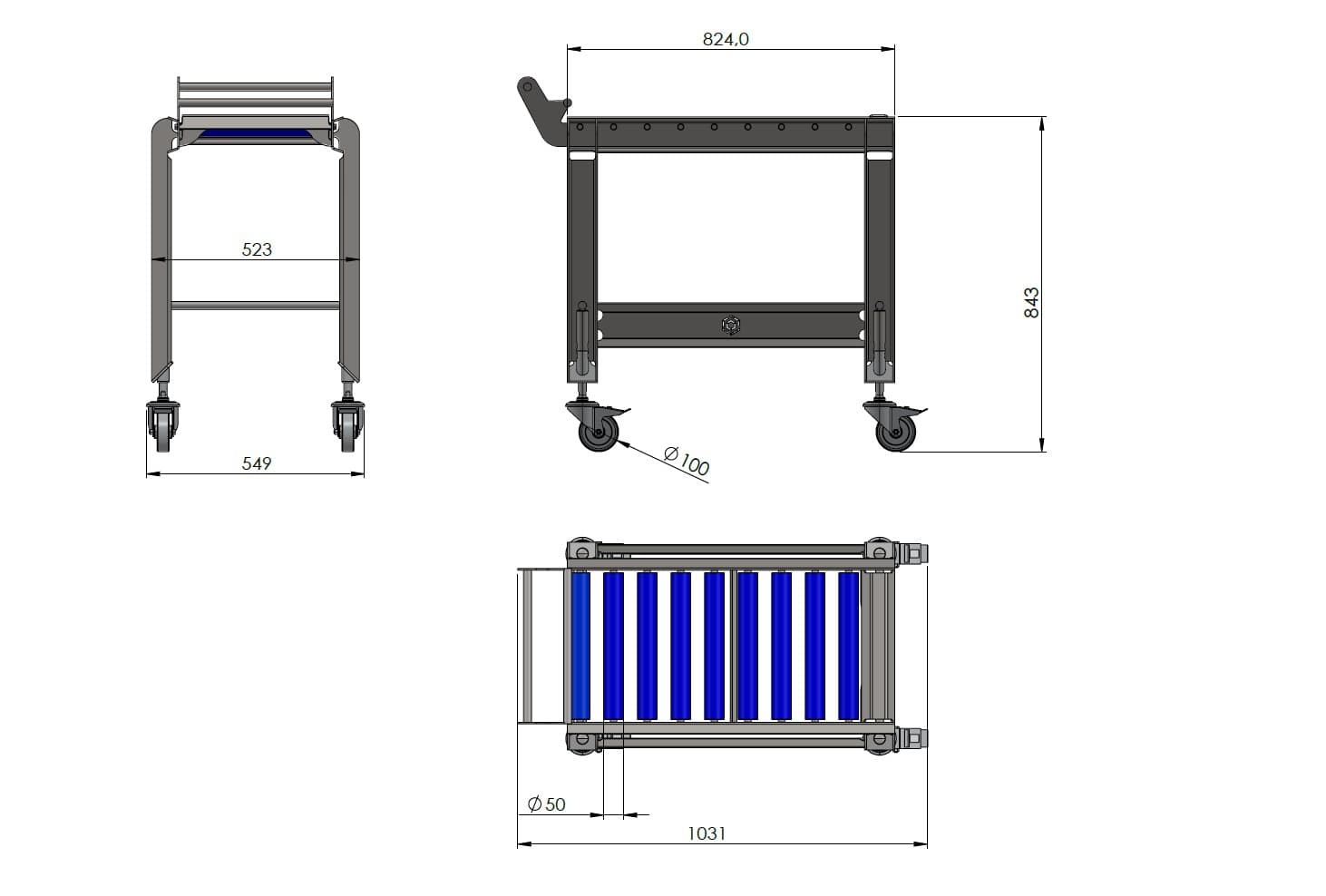 EPS roller table - bilde 2