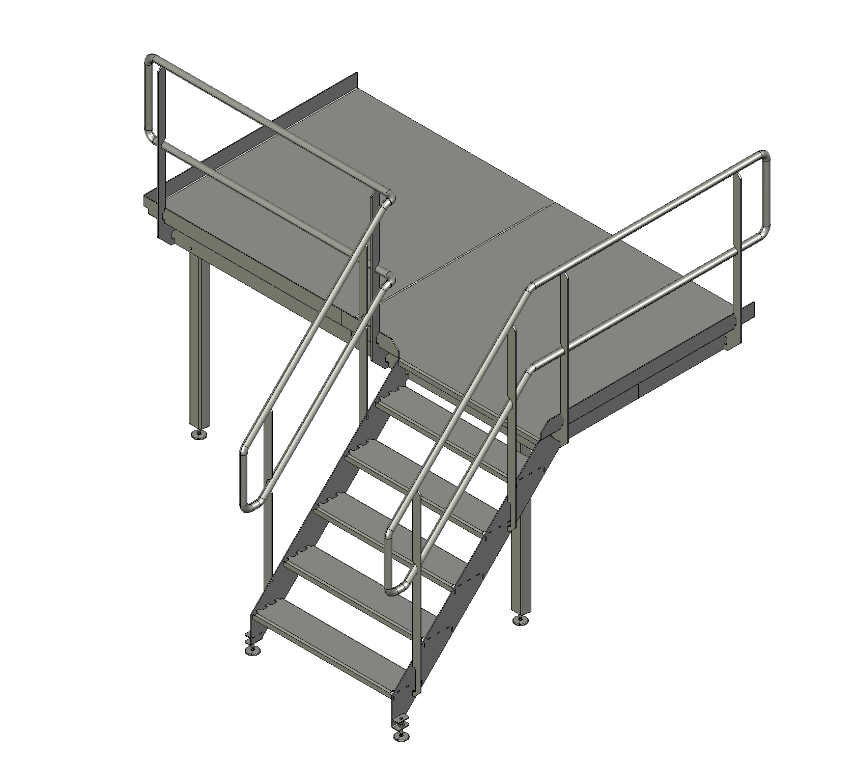 Emergency exit platform